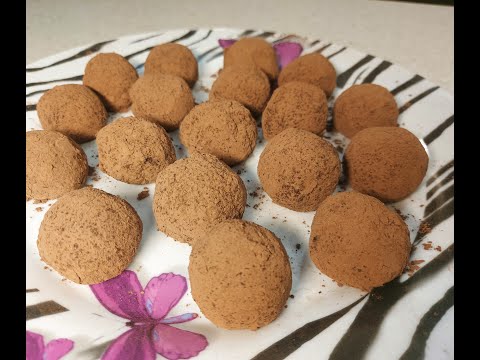Видео: домашні цукерки трюфель за 5 хвилин homemaed truffle candies in 5 minutes