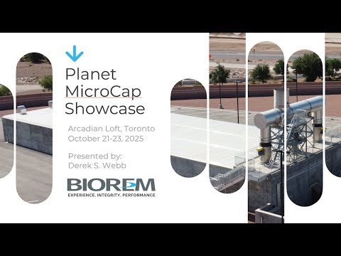 Видео: Веб-трансляция BIOREM Inc. (TSX-V: BRM) | Презентация Planet MicroCap: ТОРОНТО 2025