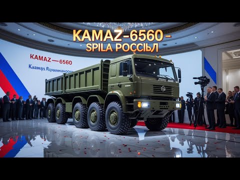 Видео: «КАМАЗ-6560 — Русский монстр 8×8! 🚛 Он сильнее, чем вы можете представить!»