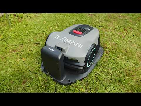 Видео: Робот газонокосилка Zimani Automower X430: обзор, установка, тест