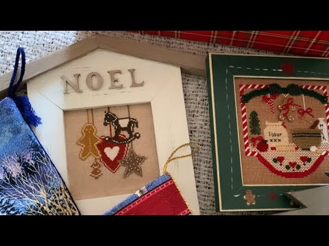 Видео: 30. ВСЕ МОИ ВЫШИТЫЕ НОВОГОДНИЕ ИГРУШКИ И ДЕКОР