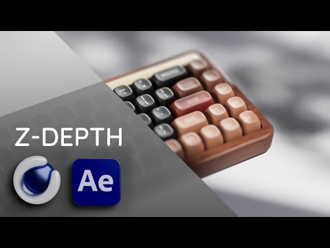 Видео: Z Depth | Канал Глубины | Cinema 4D + Redshift → After Effects