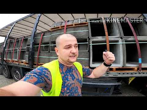 Видео: Хватанул обочину, Мясорубка, Загрузка В Центре Парижа Мусором , Выгрузка , Будни Дальнобоя