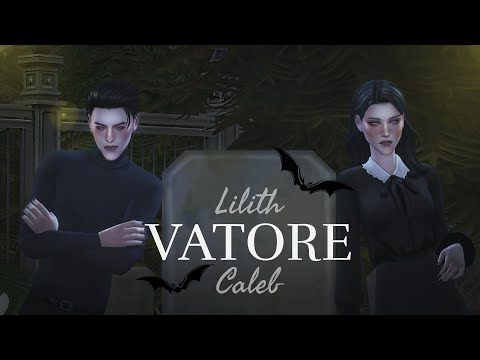 Видео: Лилит и Калеб Ваторе 🦇 • Townie Makeover [TS4]