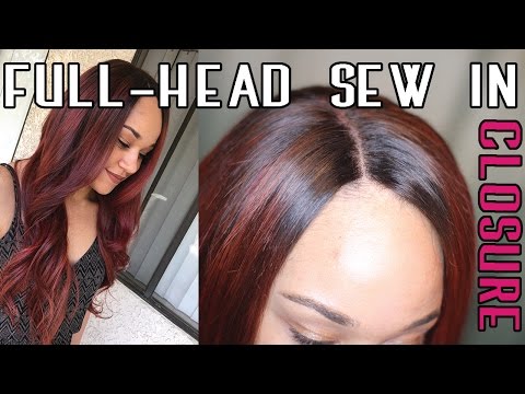 Видео: Полное плетение с закрытием — пришивание — шаг за шагом