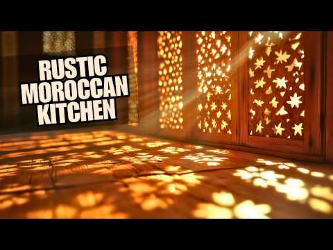 Видео: Идеи для создания теплой атмосферы в деревенском марокканском кухонном оазисе