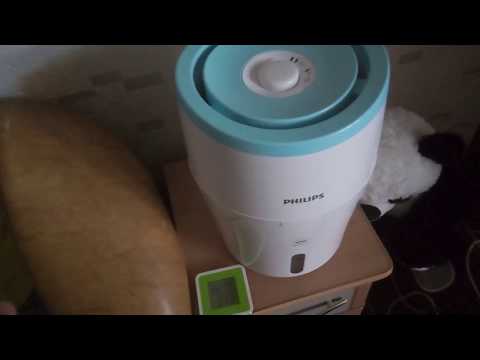 Видео: Обзор увлажнителя PHILIPS HU 4801 01