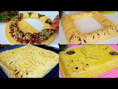 Видео: САМЫЕ ВКУСНЫЕ ТОП 4 ПИРОГИ С МЯСОМ! ПИРОГИ С МЯСОМ НА КАНАЛЕ MAZZALI OSHXONA!