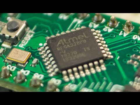 Видео: ATmega328PB и Arduino с MiniCore