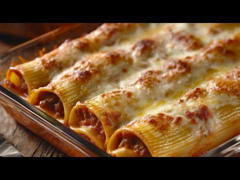 Видео: Итальянская классика на вашем столе: каннеллони с мясным фаршем!
