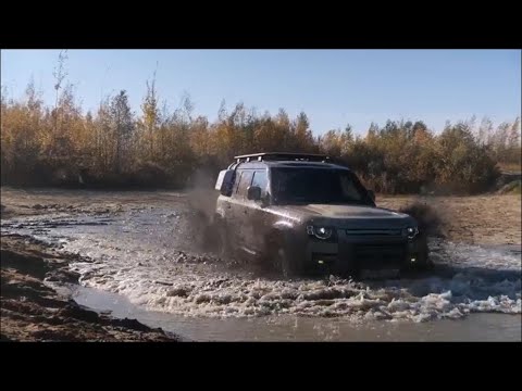 Видео: Land Rover Defender Что из себя представляет! Горка Академика! Небольшой OFFROAD!