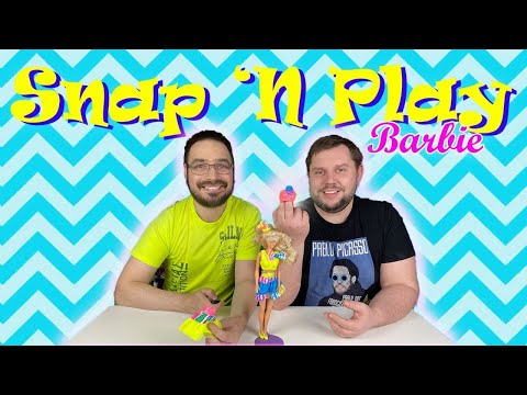 Видео: Life in plastic - fantastic. Распаковка и обзор куклы Барби Snap N Play Barbie doll 1991 года.