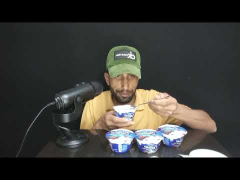 Видео: ASMR Съешьте шесть йогуртовых батончиков в качестве вкусного перекуса.