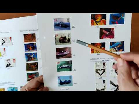 Видео: Хронология марок Великобритании.