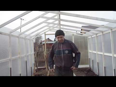 Видео: Теплица по Митлайдеру. От проекта до изготовления