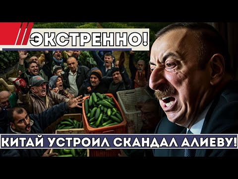 Видео: Китай Унизил Азербайджан? Азербайджан В Панике! Китай Не Берёт Поставку Огурцов!