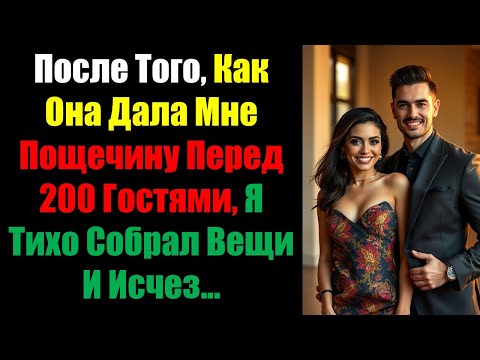 Видео: После Того, Как Она Дала Мне Пощечину Перед 200 Гостями, Я Тихо Собрал Вещи И Исчез...