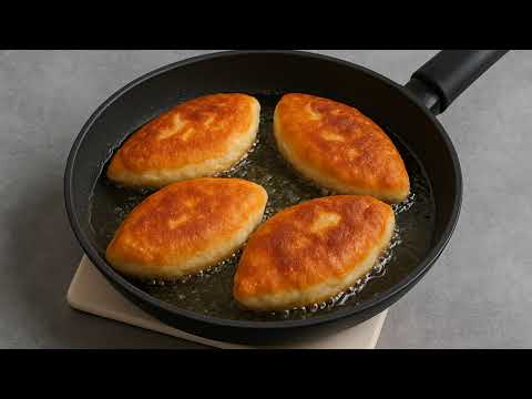 Видео: Пирожки на картофельном тесте с очень вкусной начинкой.