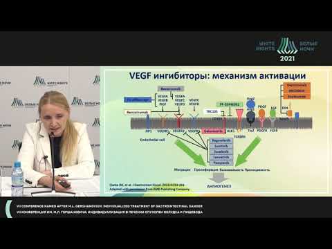 Видео: Антиангиогенная терапия рака желудка (Телетаева Г. М.)