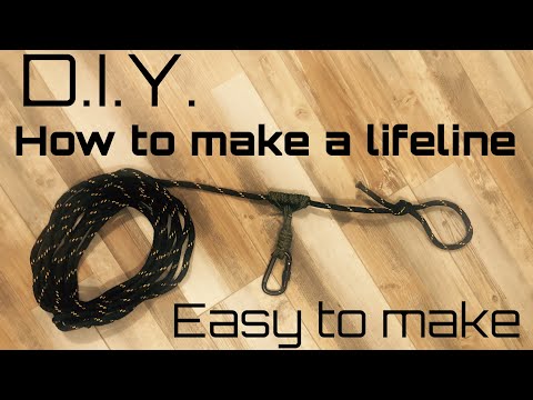 Видео: Как сделать спасательный круг с помощью узла прусика | Безопасность на деревьях |