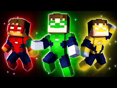 Видео: Все КОЛЬЦА-ФОНАРЯ в моде «Зелёный Фонарь» для Minecraft