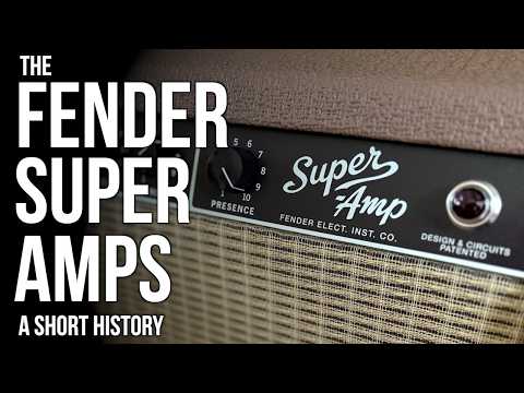 Видео: Fender Super Amps: краткая история