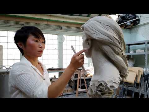 Видео: Бронзовая красота от китайского скульптора Лу Ли Рон!!! Ч.I.(Chinese sculpture Lu Li Rong. P.I).