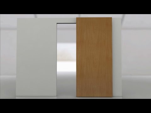 Видео: Скрытая раздвижная система GHOST для межкомнатных дверей