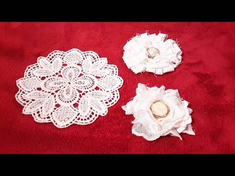 Видео: ЦВЕТЫ ИЗ ТКАНИ И КРУЖЕВА ШЕББИ ШИК ДЕЛАЕМ САМИ..DECOR IN THE STYLE OF SHEBBY CHIC.