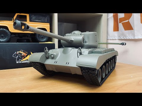 Видео: Pershing M26 Heng Long V7.0 - новая версия классики!