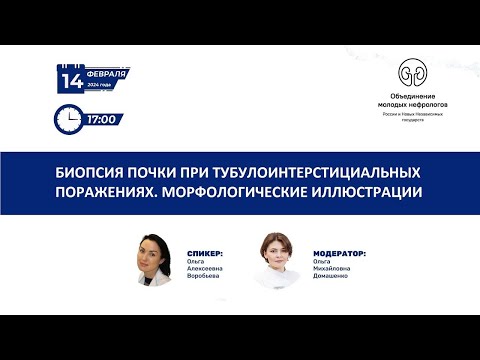 Видео: Биопсия почки при тубулоинтерстициальных поражениях. Морфологические иллюстрации