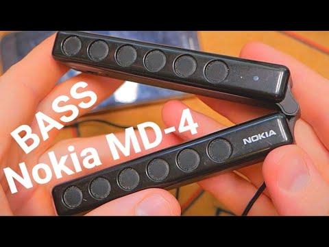 Видео: РЕТРО БАС Nokia MD 4