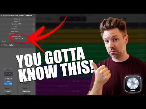 Видео: 5 стадий громкости в Logic Pro