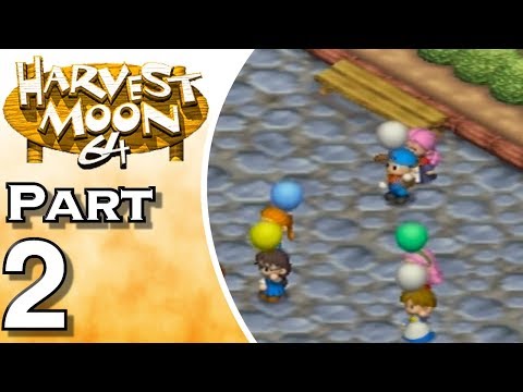 Видео: Давайте поиграем в Harvest Moon 64 (геймплей + прохождение) Часть 2