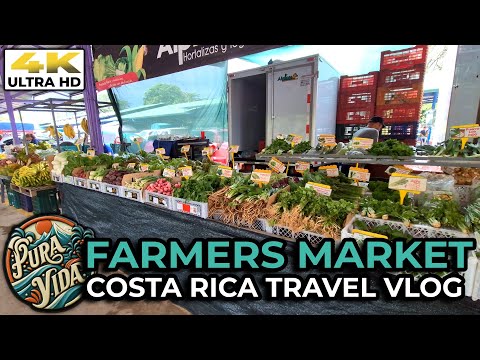Видео: [4K] Фермерский рынок в Греции, Коста-Рика 🥑 Часть V. Местный маршрут рядом с аэропортом Сан-Хосе...