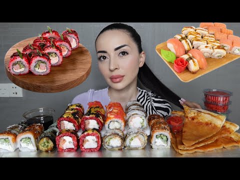 Видео: МЫ ВСЕЙ СЕМЬЕЙ ЖАЛЕЕМ ОБ ЭТОМ ☹️ Mukbang суши 🍣 Ayka Emilly 