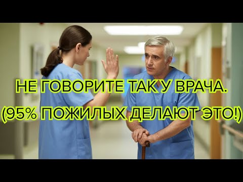 Видео: Не говорите так врачу после 70 – 5 неприятных истин для пожилых #здоровье #старость #после70