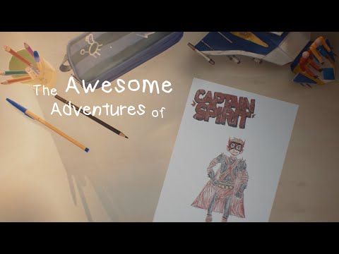 Видео: Встаём на путь супергероя :3 The Awesome Adventures of Captain Spirit  :3 #1