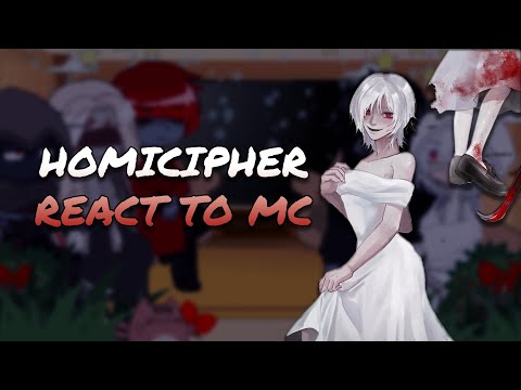 Видео: Homicipher реагирует на MC || Gacha React