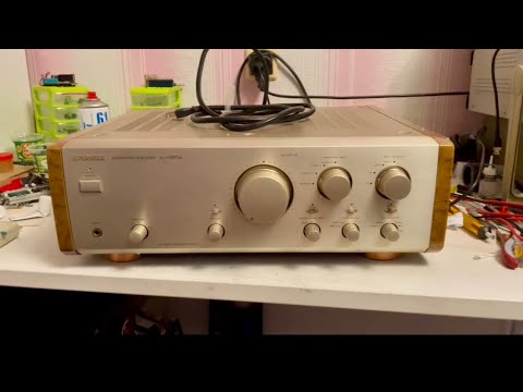 Видео: Sansui au-a907xr. Профилактика после профилактики. Часть 1