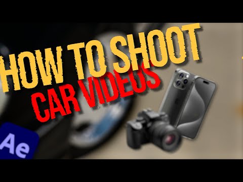 Видео: Как снимать видео с автомобилями для увеличения скорости (урок по съёмке и монтажу в After Effects)