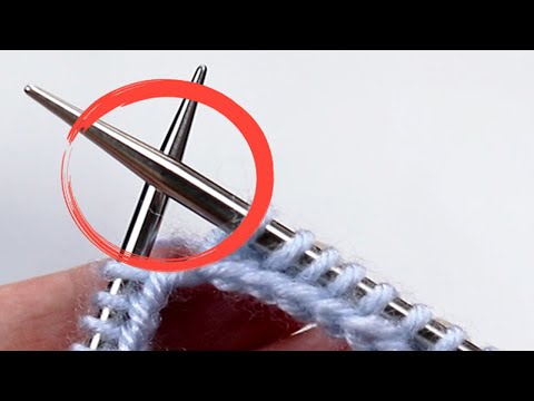 Видео: ДЕЛАЙТЕ ТАК, ЧТОБЫ ВЯЗАТЬ ПО КРУГУ БЫСТРЕЕ | Вязание спицами