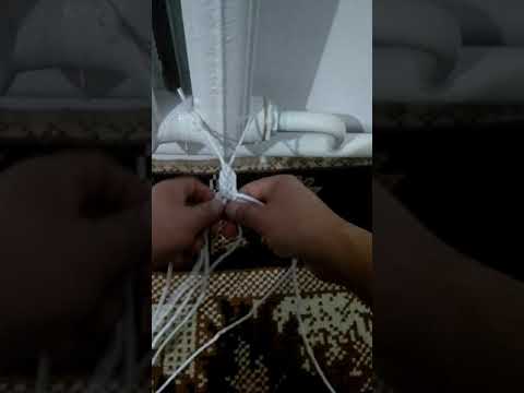 Видео: 6 Өрім (таспа) Жүген, ноқта, weaving, Узда, уздечка плетение.