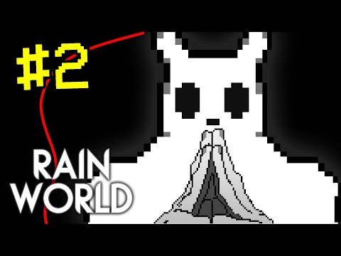 Видео: Я стал Аниме в Rain World
