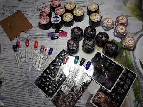 Видео: Тестирование товаров с распаковки. Краска для стемпинга, пластины, втирки.
