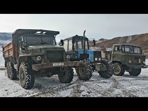 Видео: Гонки на Подьем | Трактор Беларусь, Урал и Газ 66 | Оффроуд 2020