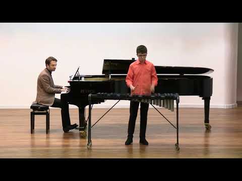 Видео: Г.Динику. "Жаворонок". Воль Кирилл, ксилофон.