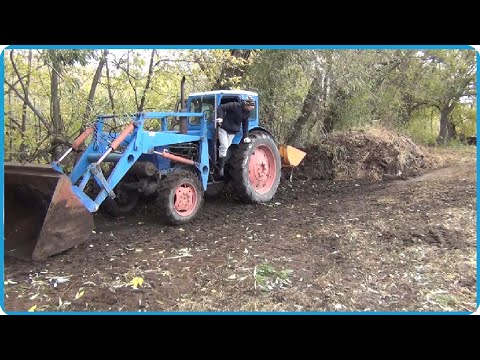 Видео: УДОБРЯЕМ ОГОРОД, ЭТОГО ДОБРА У НАС ХВАТАЕТ, ЖИЗНЬ В ДЕРЕВНЕ