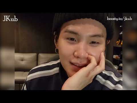 Видео: 💜 [ОЗВУЧКА JKUB] Трансляция Мин Юнги SUGA на WEVERSE LIVE 14.02.2023