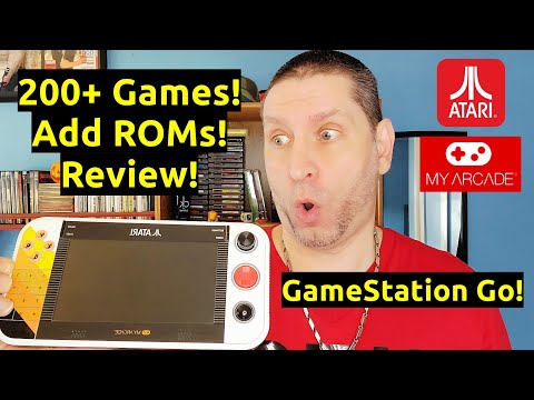 Видео: Лучше ли Atari GameStation Go 200+ видеоигр с добавлением ROM, чем Nintendo Switch? Мой обзор! 🕹️